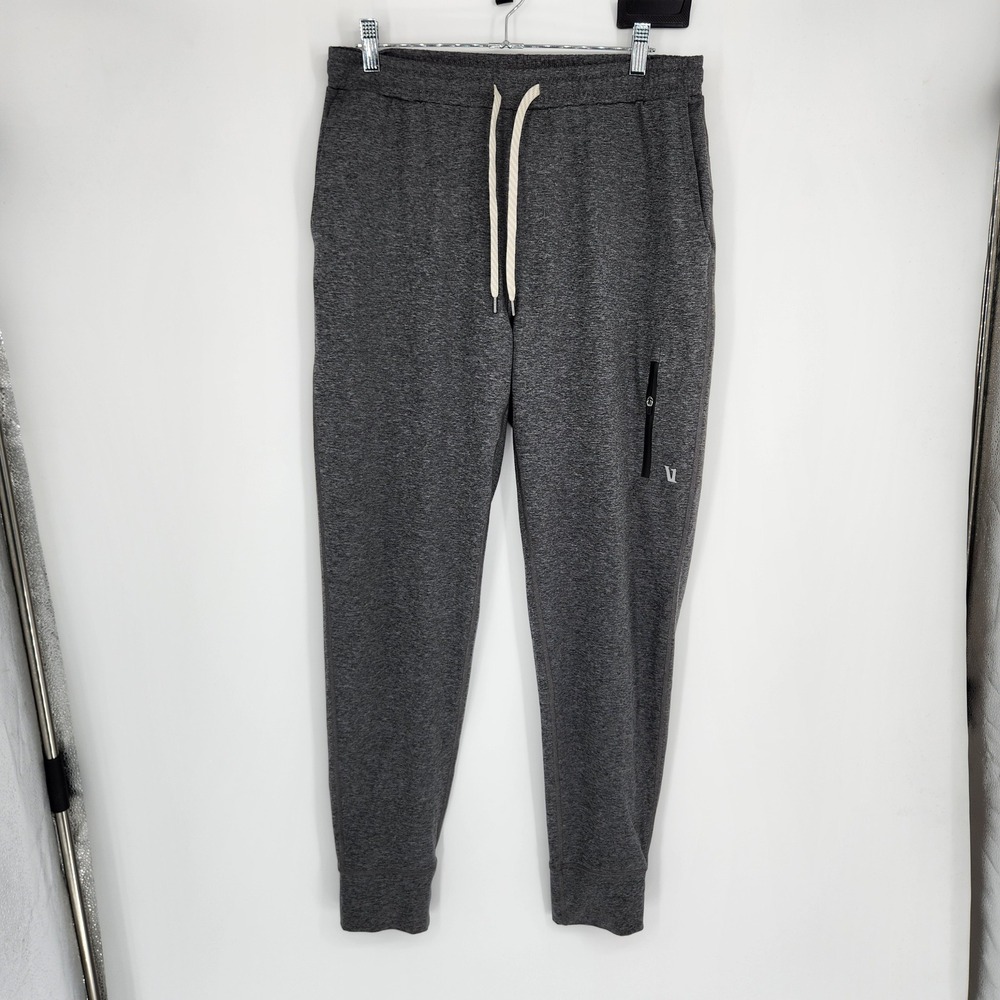 Vuori Ponto Performance Jogger Charcoal Heather Grey V416-30 Mens Medium